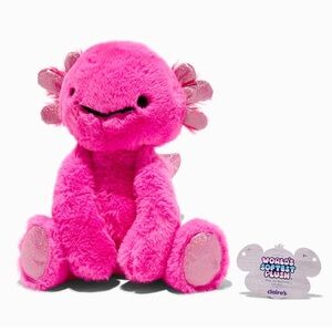 Vibrant Pink Axolotl Plush